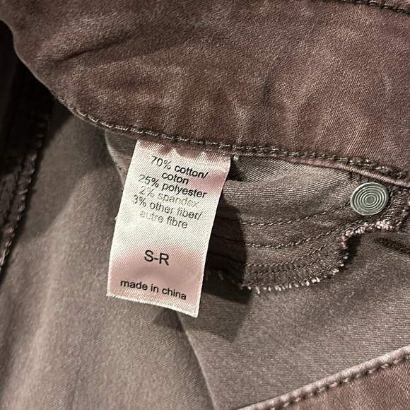 Maurices plum, distressed, denim stretch, jeans/pants 29” - Picture 4 of 8